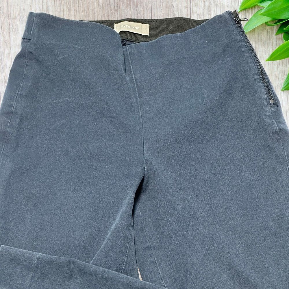Everlane Womens The Bi Stretch Work Pant Size 2 Cropped Office Business Casual - Picture 2 of 10